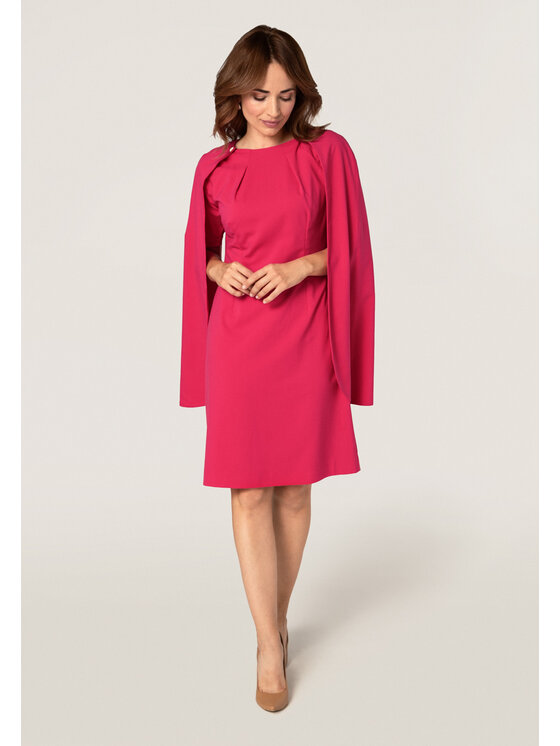 QUIOSQUE QUIOSQUE Každodenné šaty Quiosque 4TP001504 Bordová Regular Fit