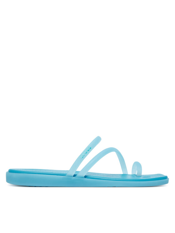 Flip flop Crocs Miami Frosted Toe Loop 211253 Albastru