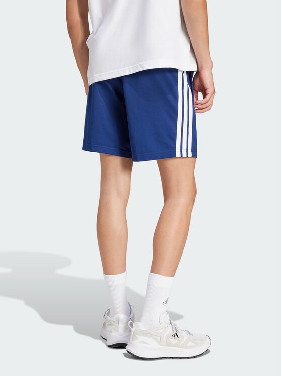 adidas adidas Szorty sportowe Essentials 3-Stripes JF3679 Granatowy Regular Fit