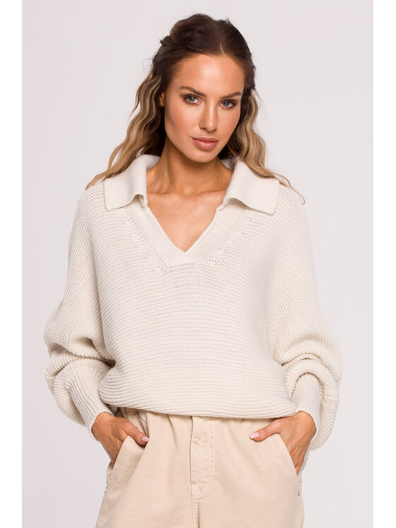 Made of Emotion Made of Emotion Sweter M687 Szary