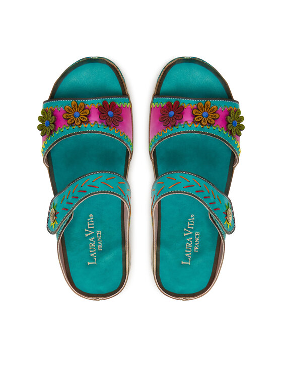 Laura Vita Laura Vita Шльопанці Dorry 13 Бірюзовий