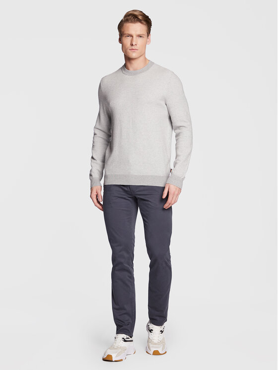 Maglione Avobano 50474865 Grigio Regular Fit