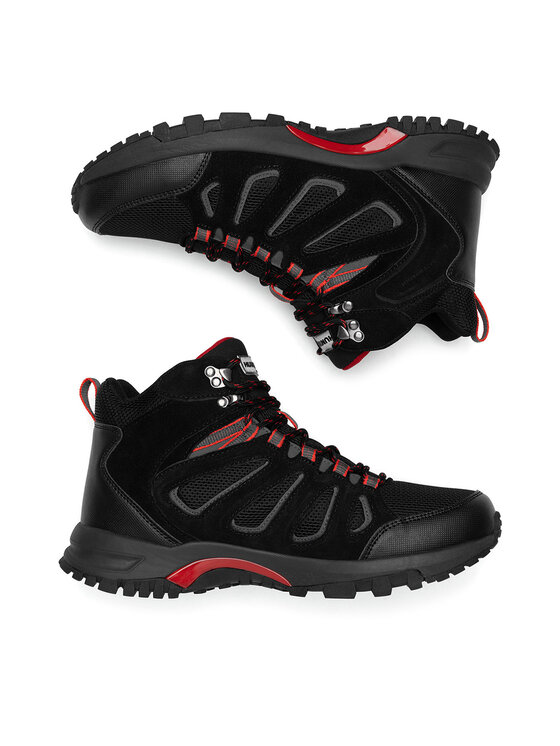 Hunter Hunter Trekkingi MASON MID HIKER WP Czarny
