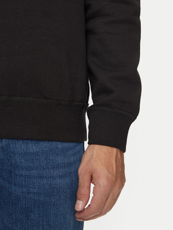 Tommy Hilfiger Tommy Hilfiger Bluza Essential MW0MW37232 Czarny Regular Fit