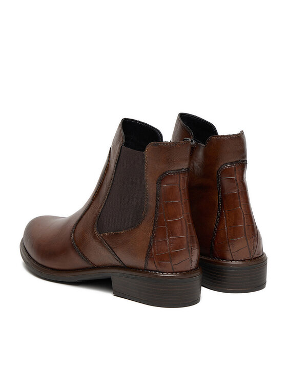 Remonte Remonte Klassische Stiefeletten D0F70-23 Braun
