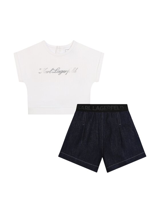 KARL LAGERFELD KARL LAGERFELD Completo tuta z30125n48 Bianco Regular Fit
