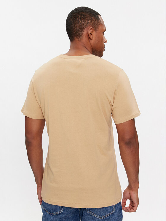 Tommy Jeans Tommy Jeans T-särk 85 Entry DM0DM18569 Beež Regular Fit