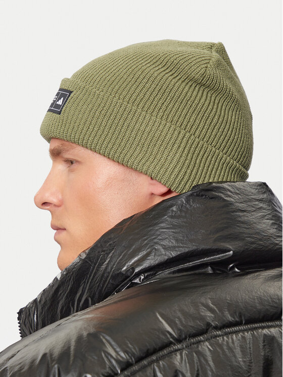 adidas adidas Czapka Essentials Cuffed Beanie IY5257 Zielony