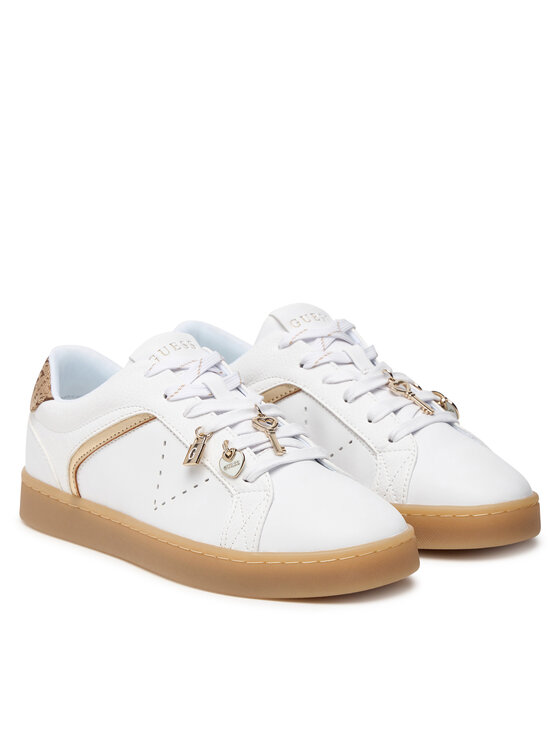 Guess Guess Sneakersy FLFJA2 ELE12 Biały