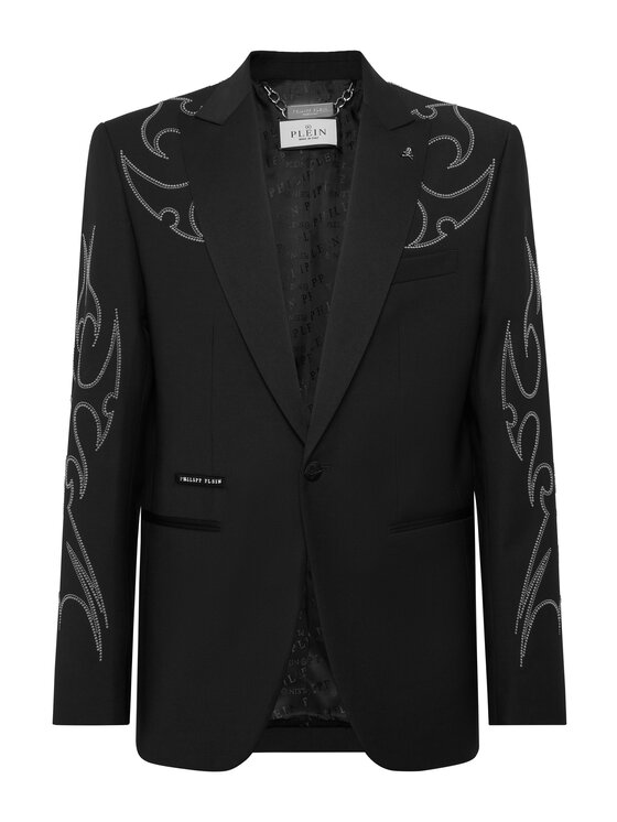 PHILIPP PLEIN PHILIPP PLEIN Sako 26095 Čierna Fitted Fit