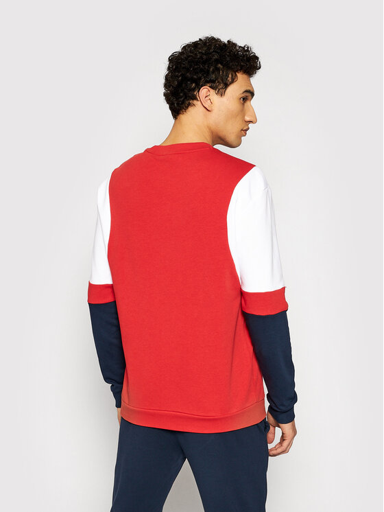Diadora Diadora Bluza Crew Club 102.177052 Czerwony Regular Fit