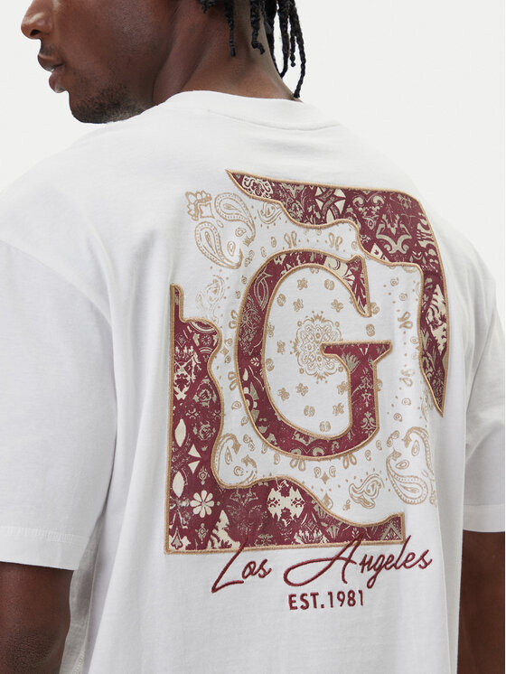Guess Guess T-Shirt M5BI16 I3Z14 Weiß Relaxed Fit