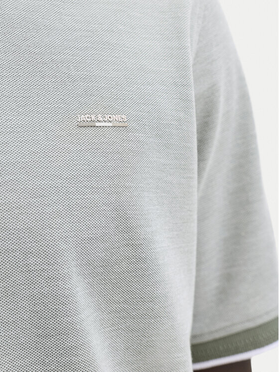 Jack & Jones Jack & Jones Polokošile Blualves 12274681 Světle zelená Regular Fit