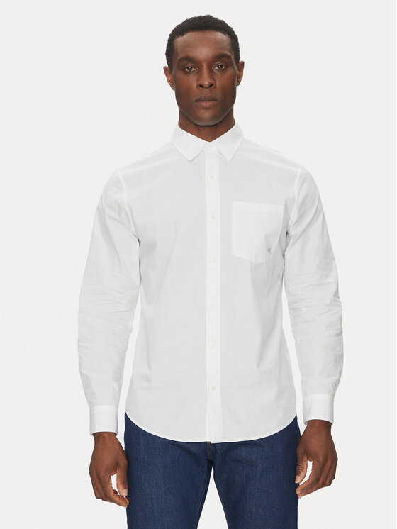 Calvin Klein Jeans Calvin Klein Jeans Ing LV040QM160 Fehér Regular Fit