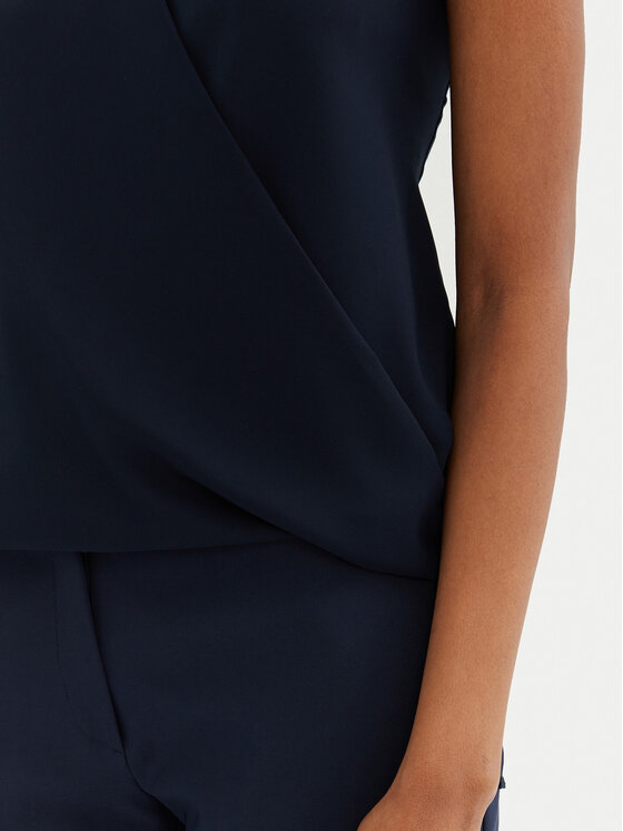 Rinascimento Rinascimento Bluza CFC0122910003 Mornarsko modra Regular Fit