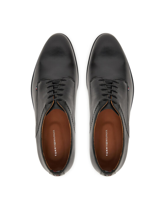 Tommy Hilfiger Tommy Hilfiger Półbuty Hilfiger Thunit FM0FM05533 Czarny