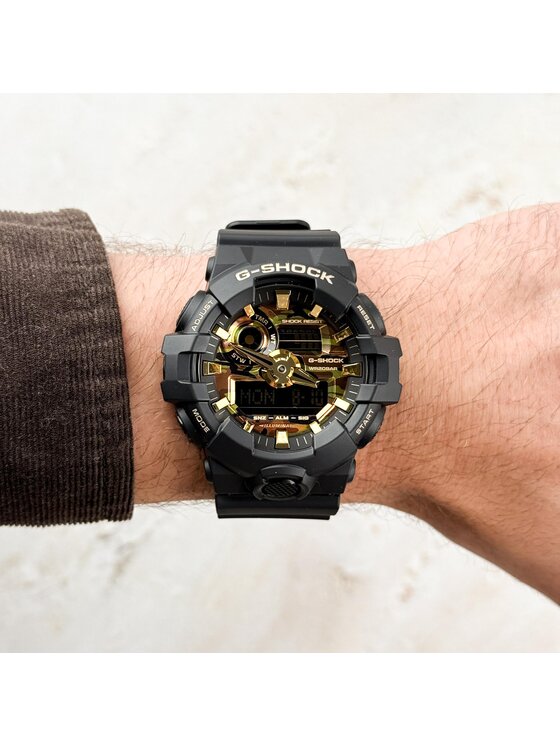 Casio Casio Zegarek GA-700CF-1AER Czarny