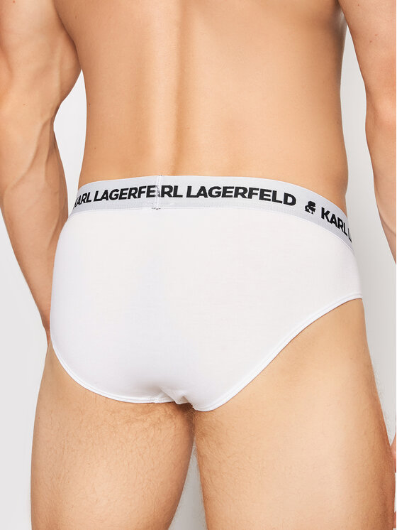KARL LAGERFELD KARL LAGERFELD Набір з 3 пар сліпів Logo 211M2103 Кольоровий