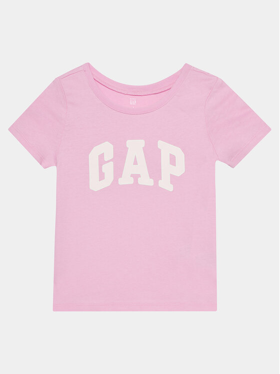 Gap T-krekls 862123-00 Rozā Regular Fit