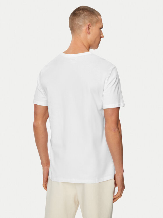 4F 4F T-krekls 4FWSS24TTSHM1155 Balts Regular Fit