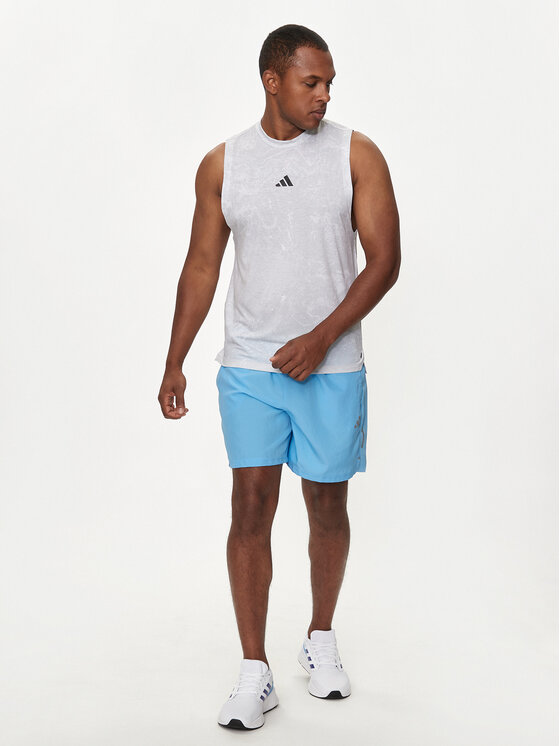 adidas adidas Funkčné tričko Power Workout IS3843 Biela Regular Fit