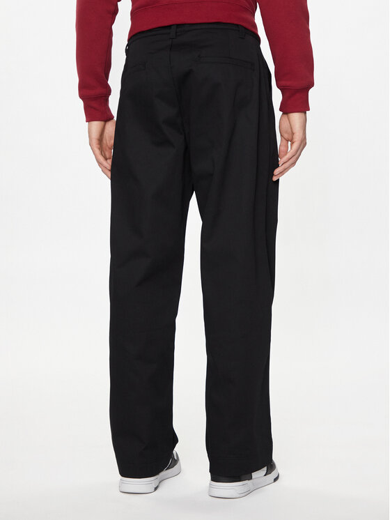 Champion Champion Spodnie materiałowe 220013 Czarny Wide Fit
