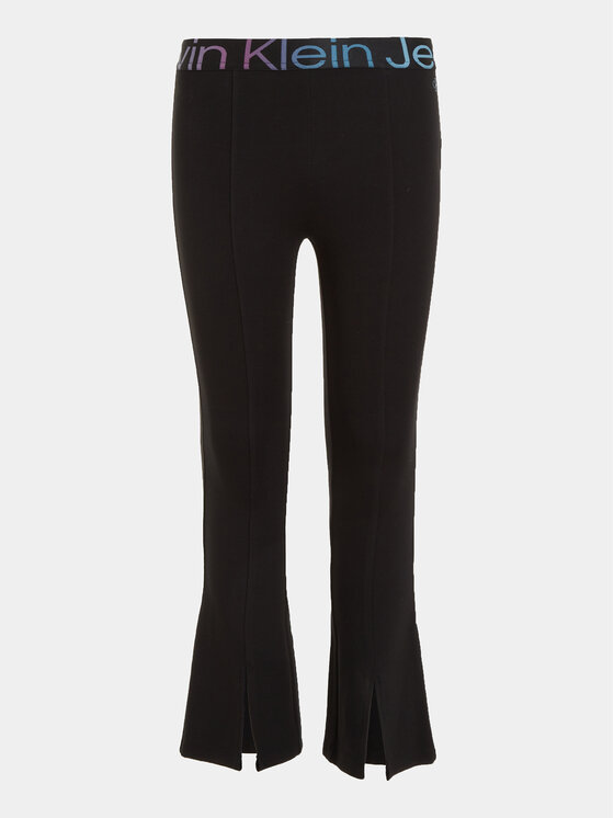 Calvin Klein Jeans Calvin Klein Jeans Leggings IG0IG02179 Crna Slim Fit