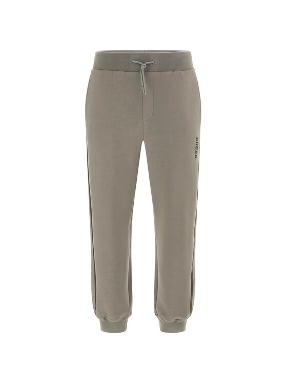 Guess Guess Spodnie materiałowe 171869 Zielony Regular Fit