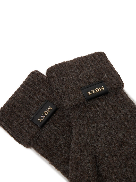 MEXX MEXX Ръкавици CEO-MEXX-W6-001-AW26 Тъмнокафяв