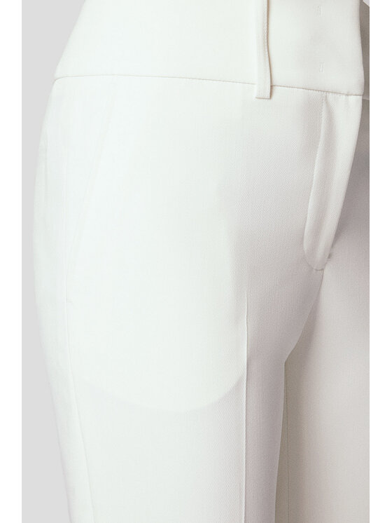 Lancerto Lancerto Spodnie materiałowe Donna SP073125000006 Écru Regular Fit
