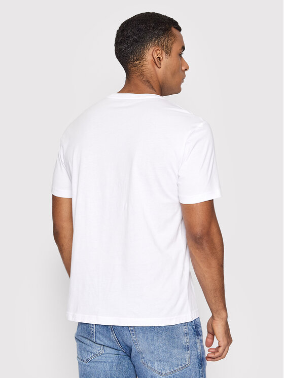 EA7 Emporio Armani EA7 Emporio Armani Tričko 3LPT81 PJM9Z 1100 Biela Regular Fit