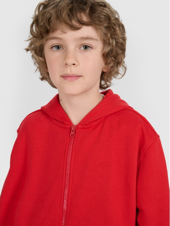 4F 4F Felpa 4FJRAW25TSWSM2488-62S Rosso Oversize