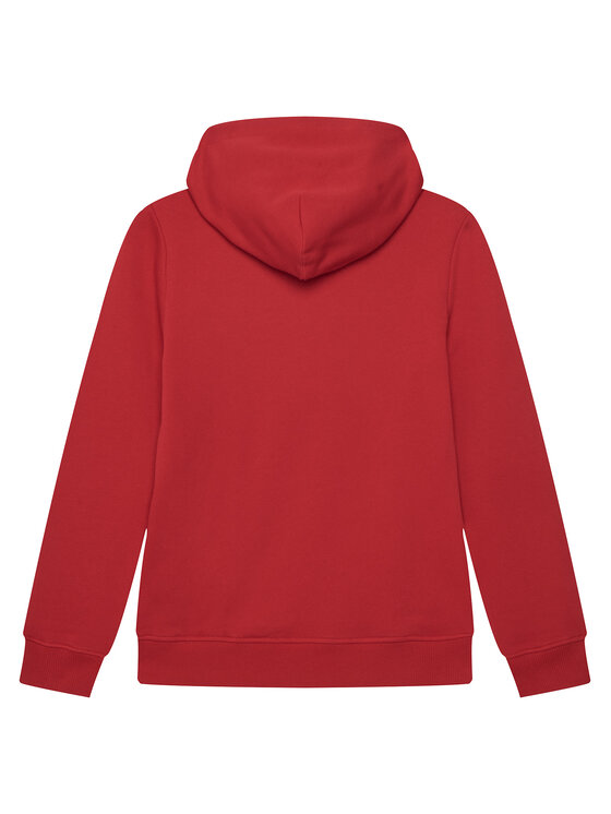 Tommy Hilfiger Tommy Hilfiger Bluza KS0KS00707 Czerwony Regular Fit