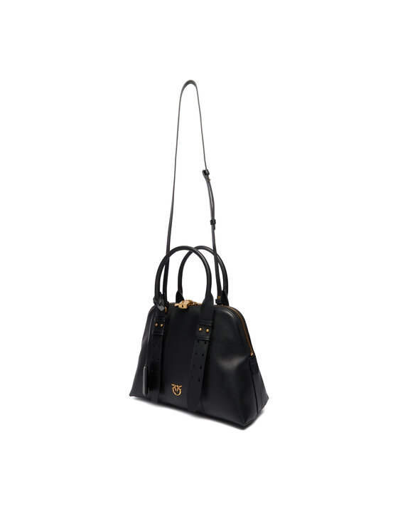 PINKO PINKO Borsetta Bowling Bag Medium AI 25-26 PLTT 105906 A0QO Nero