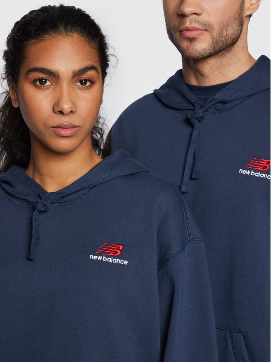 New Balance New Balance Μπλούζα Unisex UT21500 Σκούρο μπλε Relaxed Fit
