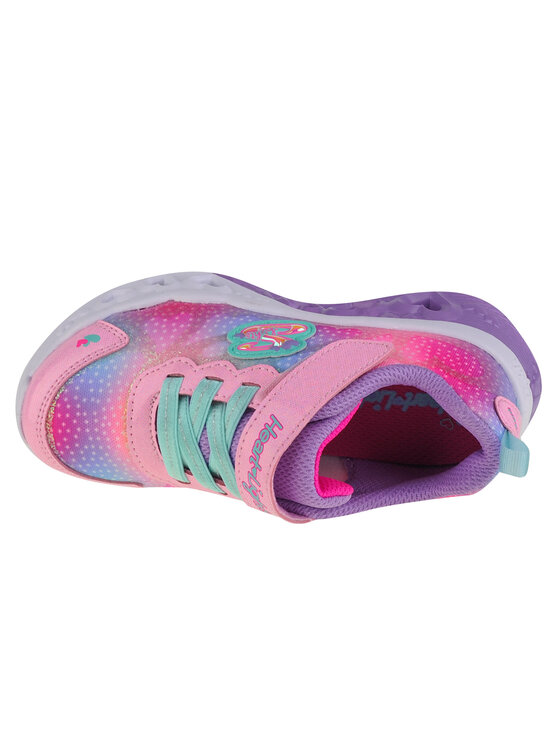 Skechers Skechers Sneakersy Skechers Flutter Heart Lights Różowy