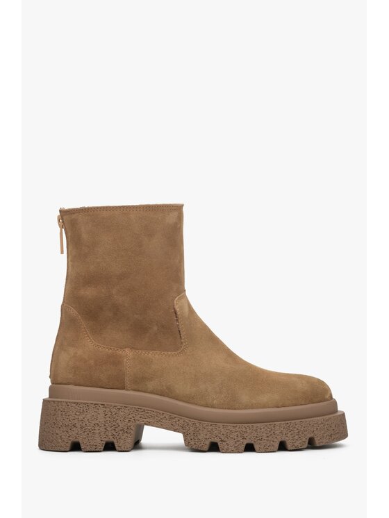 Estro Estro Μποτάκια ER00113955 Καφέ