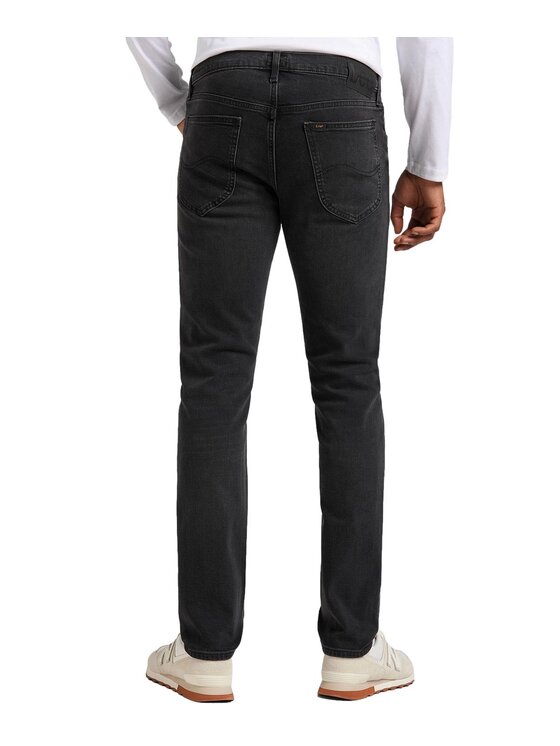 Lee Lee Jeansy Daren Zip Fly Czarny Regular Fit