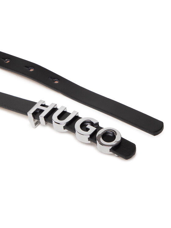 HUGO Hugo Dámský pásek Zula Belt 50476094 Černá