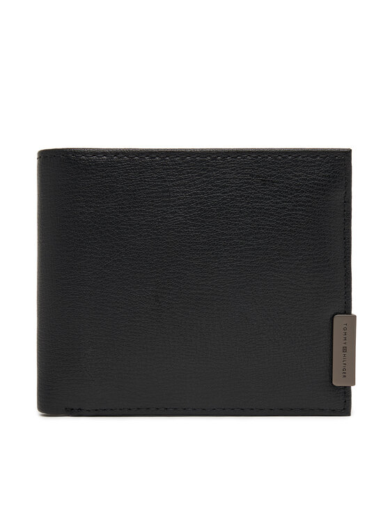 Tommy Hilfiger Tommy Hilfiger Peňaženka Th Hardware Extra Cc And Coin AM0AM13961 Čierna