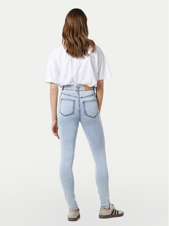Noisy May Noisy May Jeansy Callie 27030614 Světle modrá Skinny Fit
