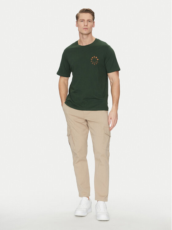 Jack&Jones Jack&Jones Komplekt kolmest t-särgist Warrior 12249258 Värviline Regular Fit