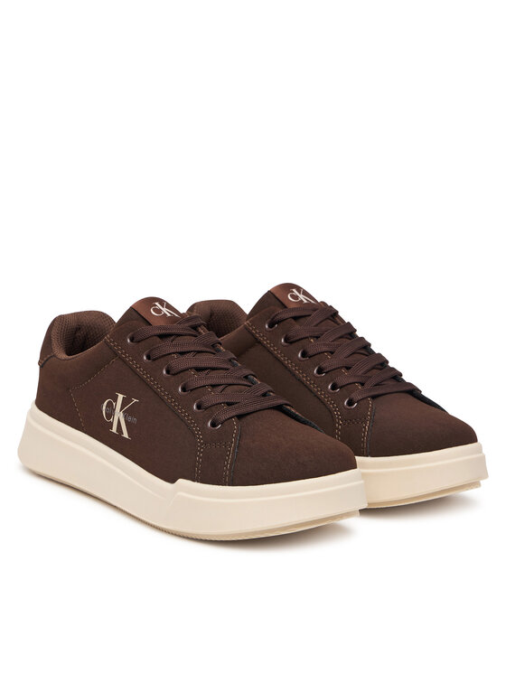 Calvin Klein Calvin Klein Sneakersy V3X9-83472-0315 S Brązowy ciemny