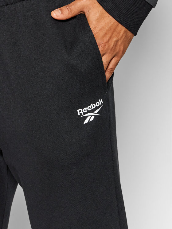 Reebok Reebok Sportinės kelnės HG4456 Juoda Regular Fit