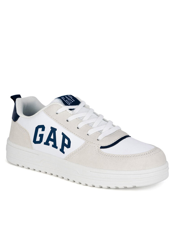 Gap Gap Sneakersy BOSTON CUP LOW Y GP515036AY-WH00 Biały