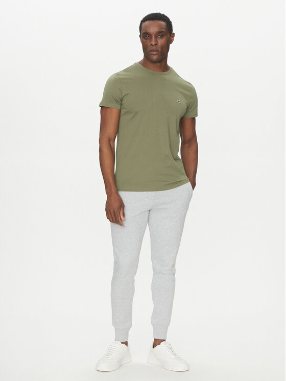 Lacoste Lacoste Футболка TH6709 Зелений Regular Fit