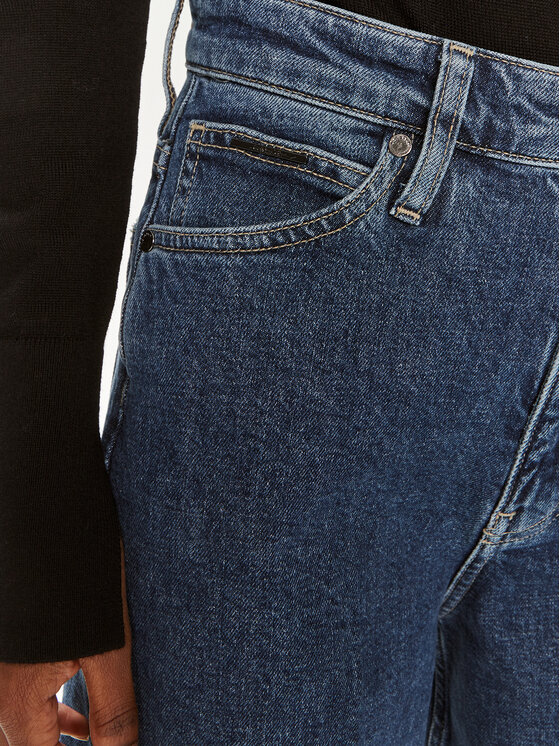 Calvin Klein Calvin Klein Traperice K20K207267 Tamnoplava Wide Leg