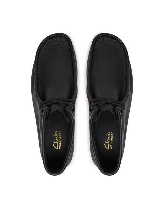 Clarks Clarks Šnurovacia obuv Wallabee Evo Bt 26179710 Čierna