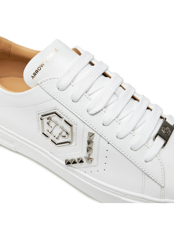 PHILIPP PLEIN PHILIPP PLEIN Sneakersy FADS MSC3997 PLE005N Biały