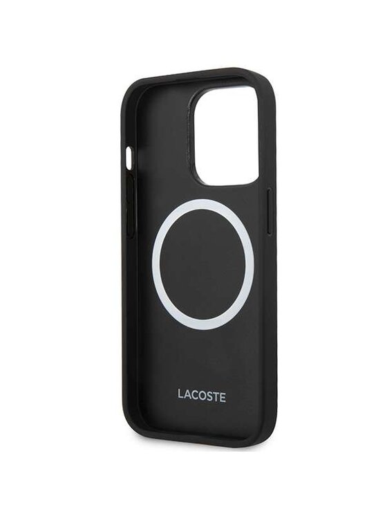 Lacoste Lacoste Etui na telefon Apple iPhone 14 Pro Max Czarny